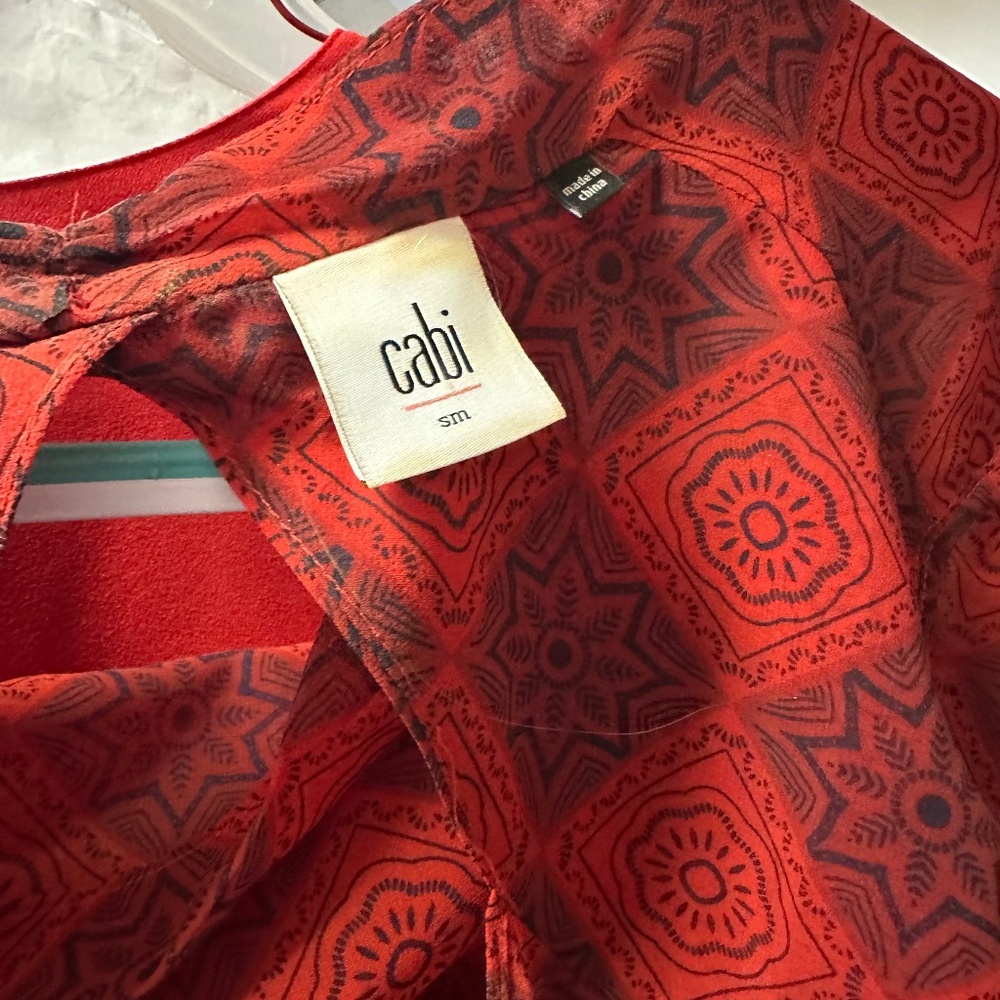 Cabi see through long sleeve